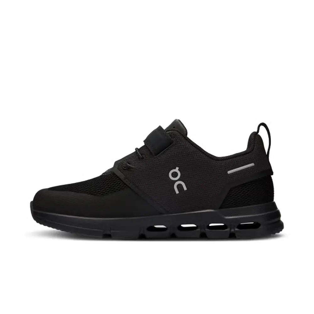 On Running On Cloud Play Kids All Black