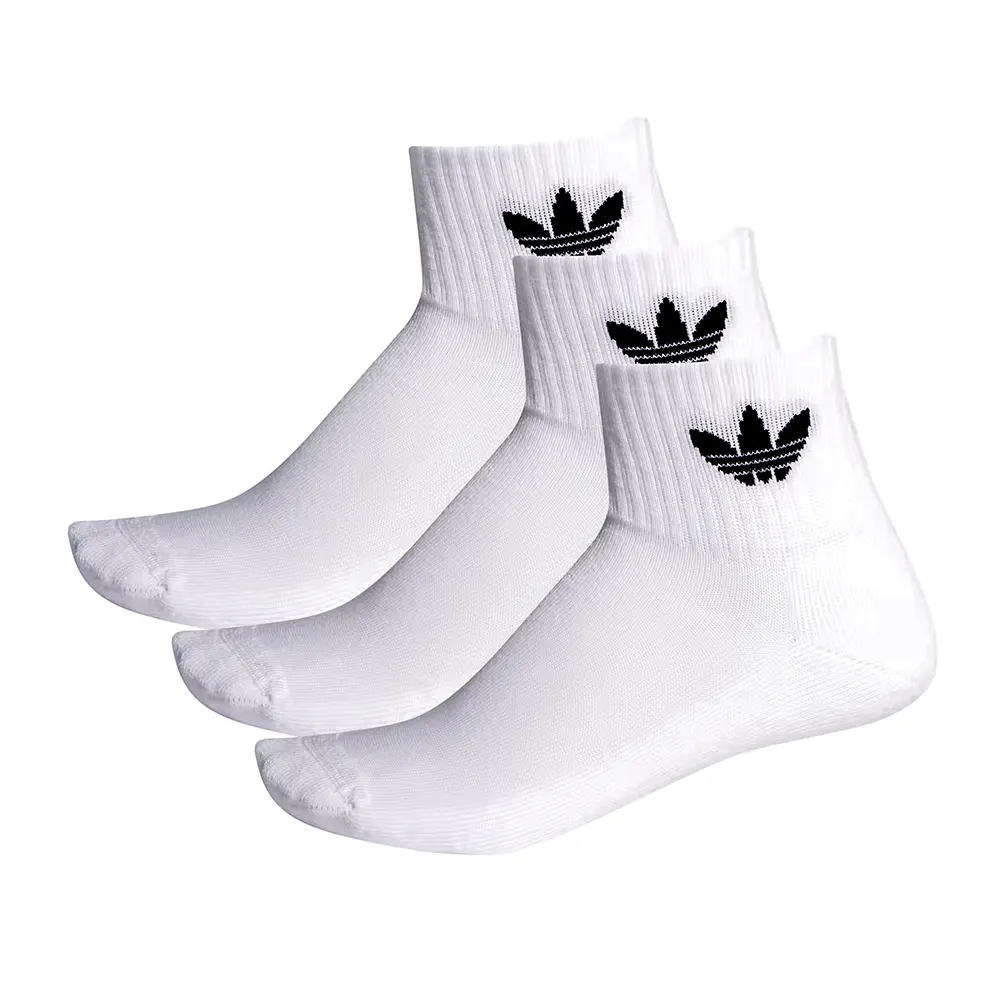 Socks Adidas Mid-Cut Ankle – 3 Pairs White
