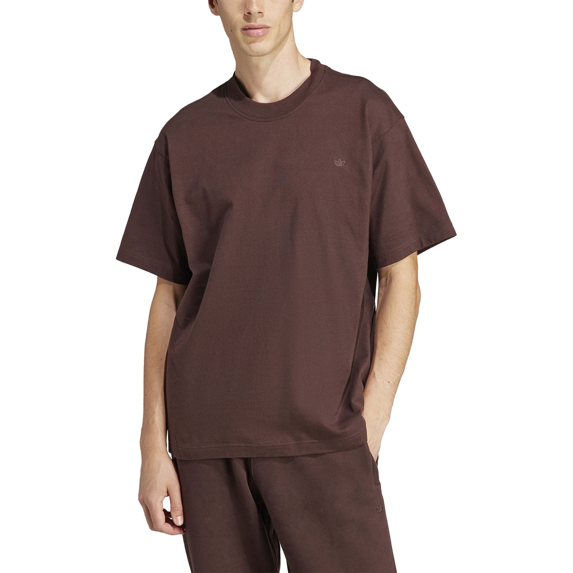 Adidas C Tee Shadow Brown M