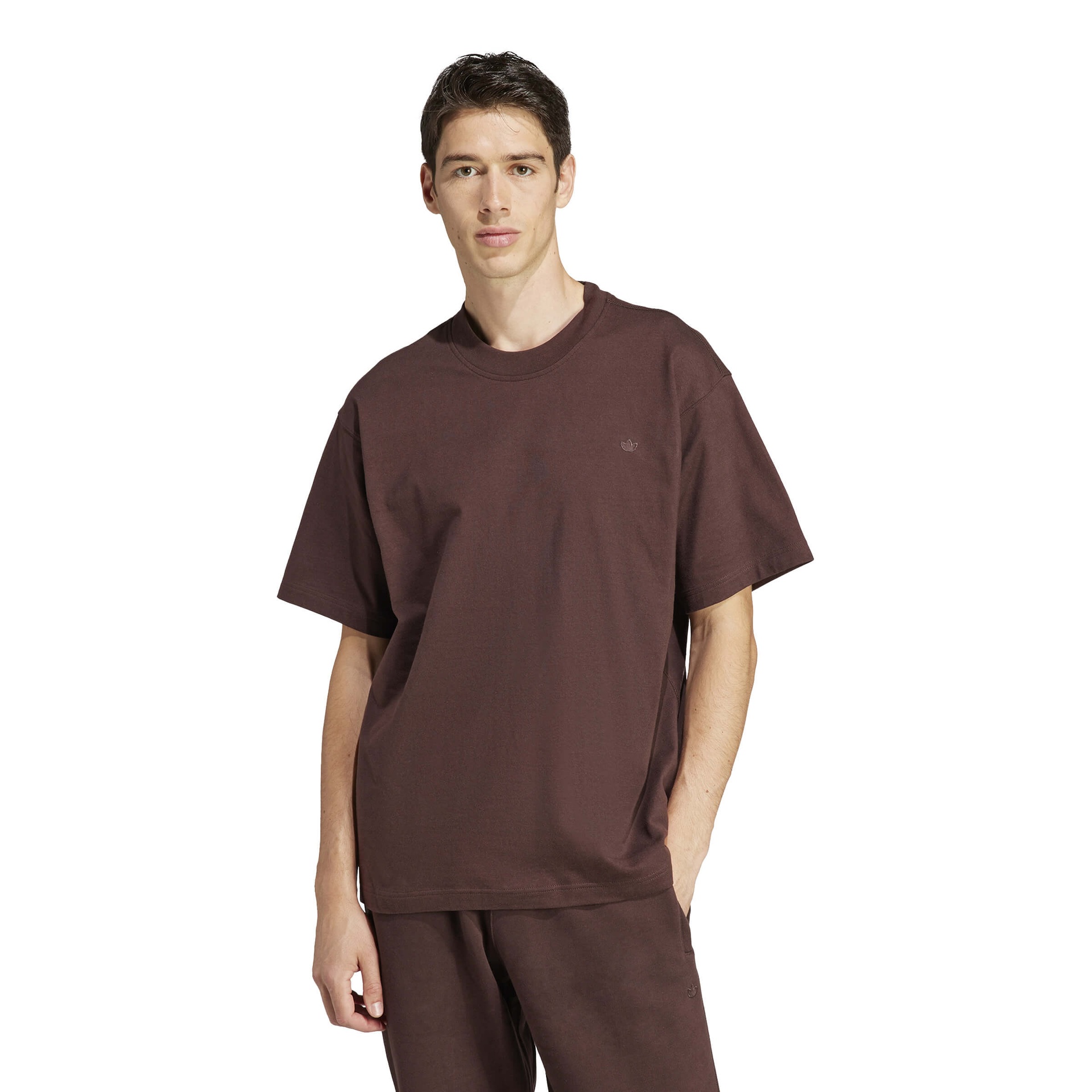 Adidas C Tee Shadow Brown M