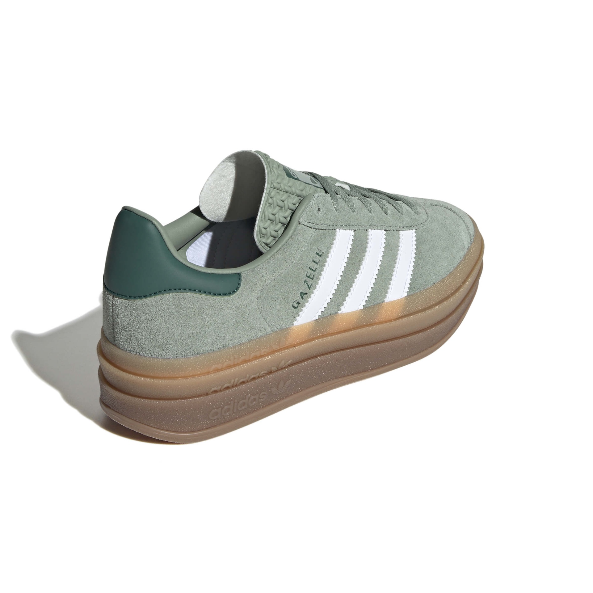 Adidas Gazelle Bold Silver Green W