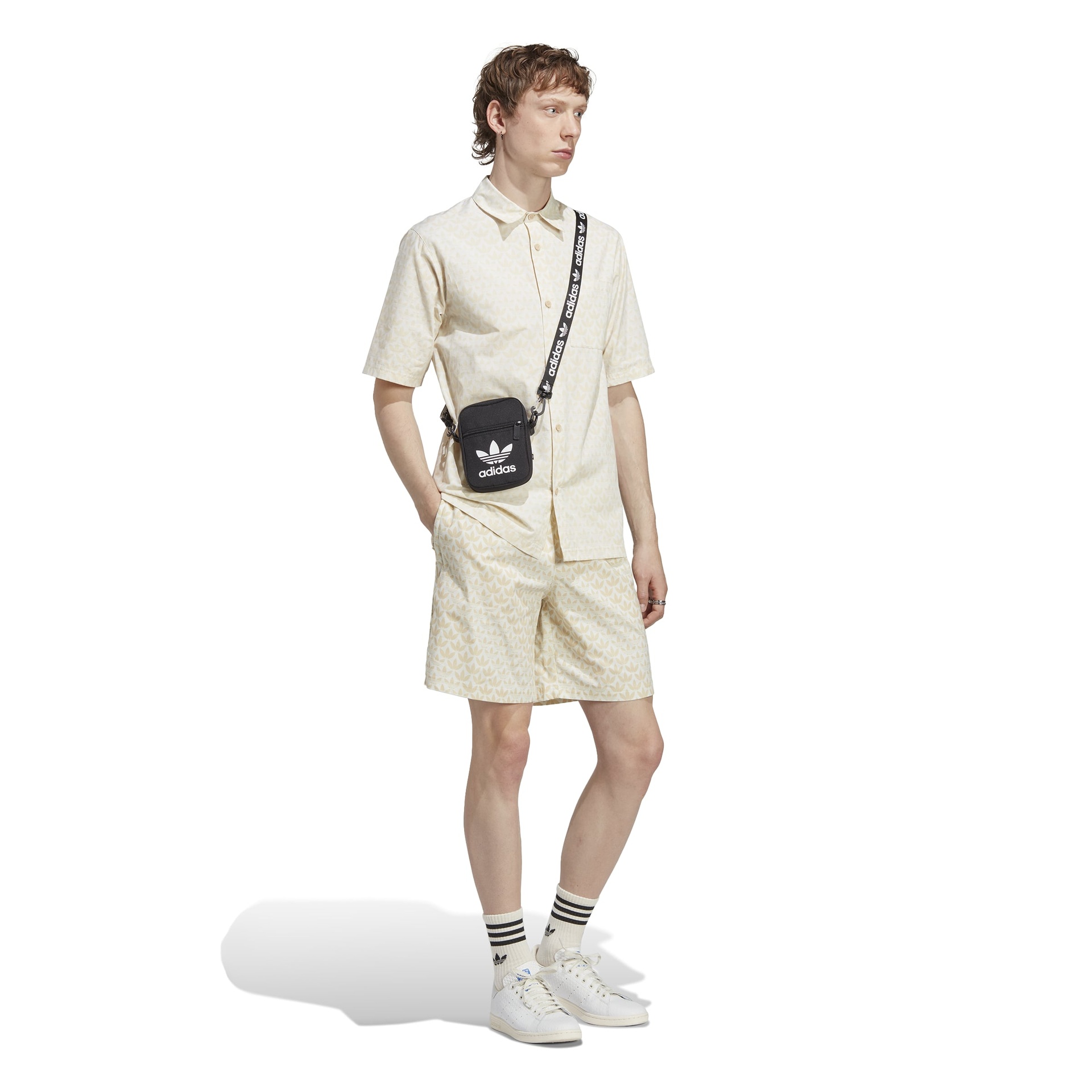 شورت Adidas Mono AOP قصير