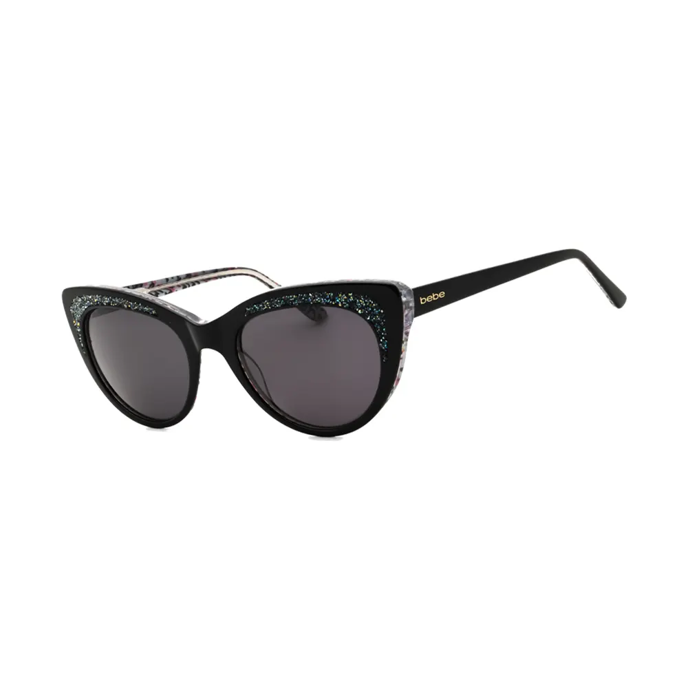 Bebe Sunglasses BB7242 001 JET/Grey 55X19X140