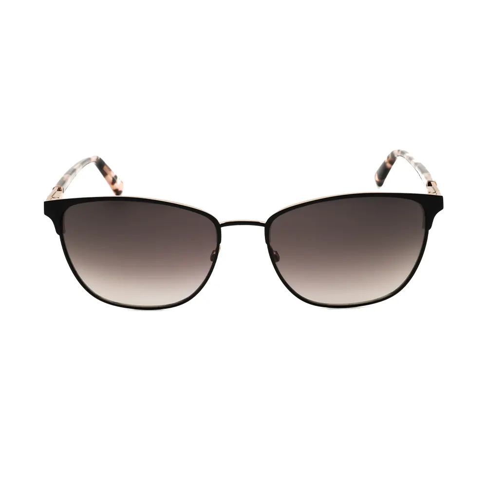 Liz Claiborne Sunglasses L 585/S 0003 9O MTT BLACK/DARK GREY SF