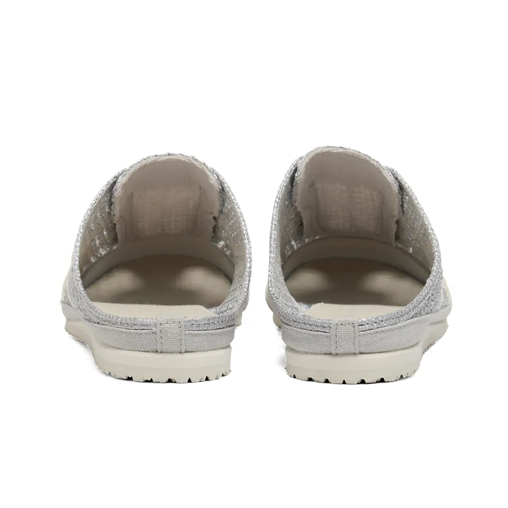 Onitsuka Tiger MEXICO 66 SABOT باللون الفضي/الكريمي